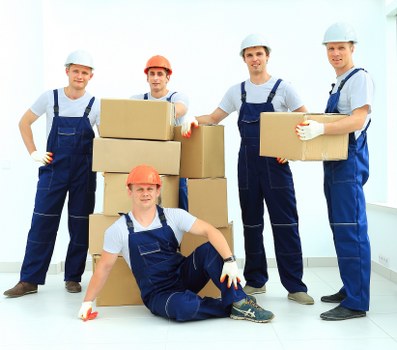 House movers helping with a Southkensington residential relocation