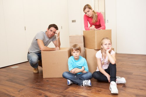 Southkensington Removals staff planning a smooth moving day