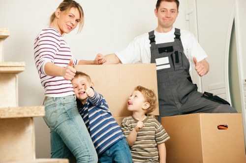 Office setup and relocation preparation in Southkensington