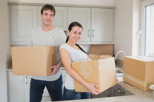 Preparation checklist and moving supplies for a South Kensington relocation